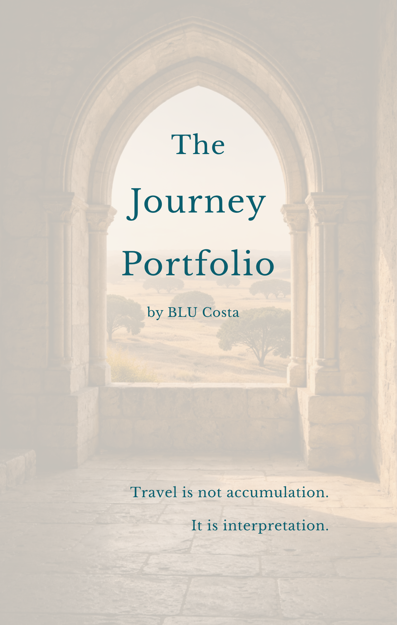 The Journey Portfolio by BLU Costa — 2026 Edition